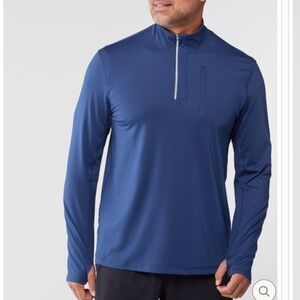Fourlaps Venture Half-Zip Top - Men's Blue Size Small